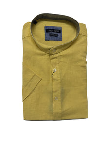 Camicia Mezza Manica Collo Coreana Ascot Taglie Forti 15762-558 Col38