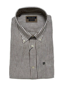 Camicia Manica Lunga in Misto Lino Ascot Taglie Forti 15764-509S col23