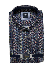 Camicia Mezza Manica Ascot Taglie Forti 15769-554 Col 03