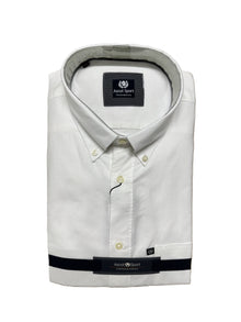 Camicia Manica Lunga Oxford Ascot Taglie Forti 48-509 Col01