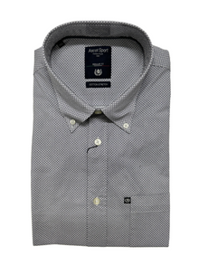 Camicia Manica Lunga Ascot Taglie Forti Cotton Stretch 15861-509 Col 01