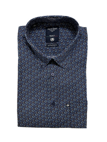 Camicia Manica Lunga Ascot Taglie Forti Cotton Stretch 15861-509 Col 04