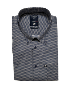 Camicia Manica Lunga Ascot Taglie Forti Cotton Stretch 15861-509 Col 07
