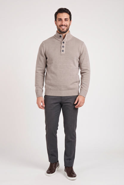 Herren Rundhalspullover Re del Mare 22.5790