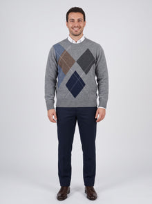 Herren Rundhalspullover Re del Mare 22.6900