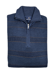 Maglia 2631 Mezza Zip Sail Club by Vele dei Mari Taglie Forti - Blocco94