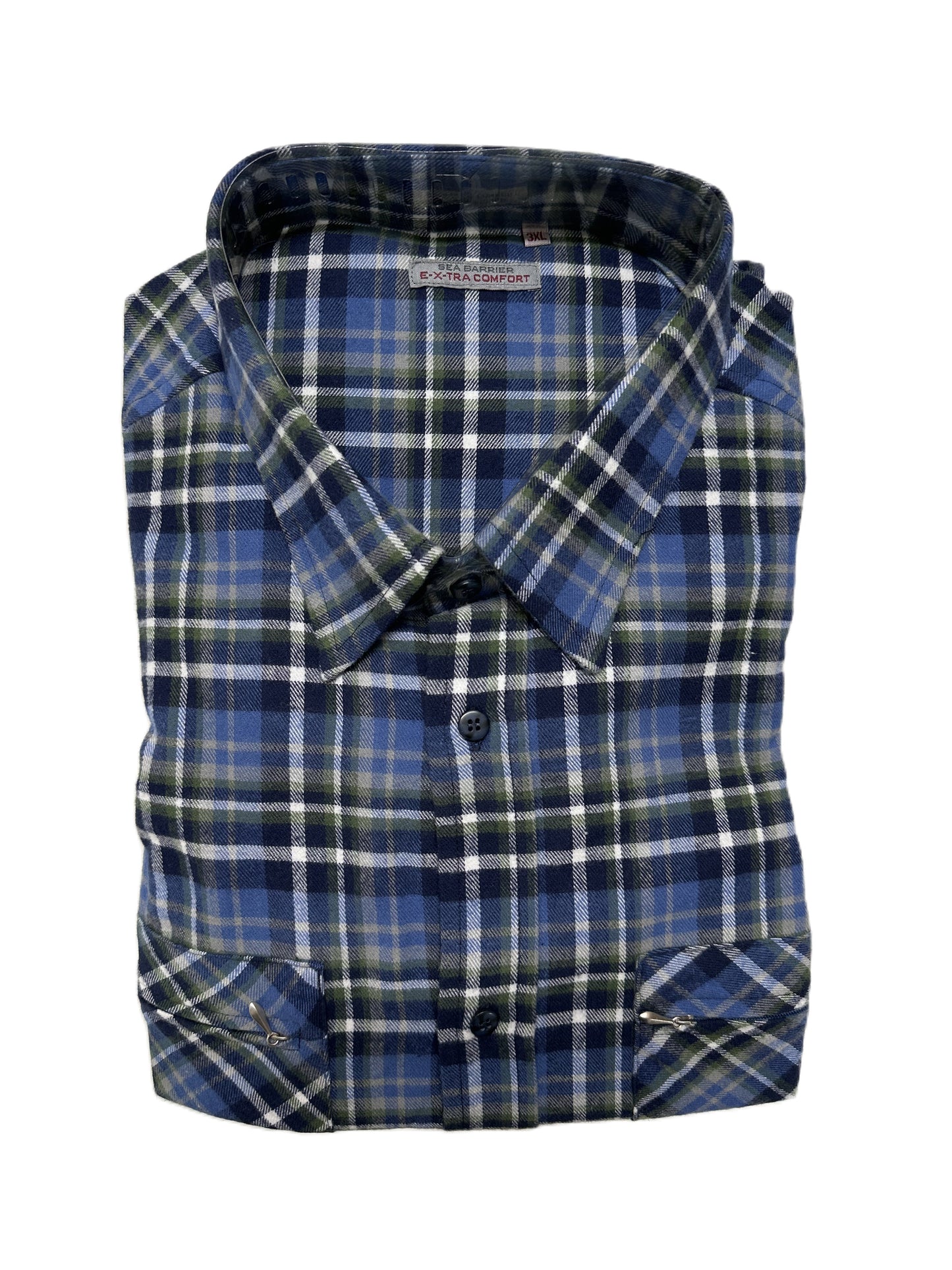 Camicia Moena Manica Lunga Sea Barrier Taglie Forti