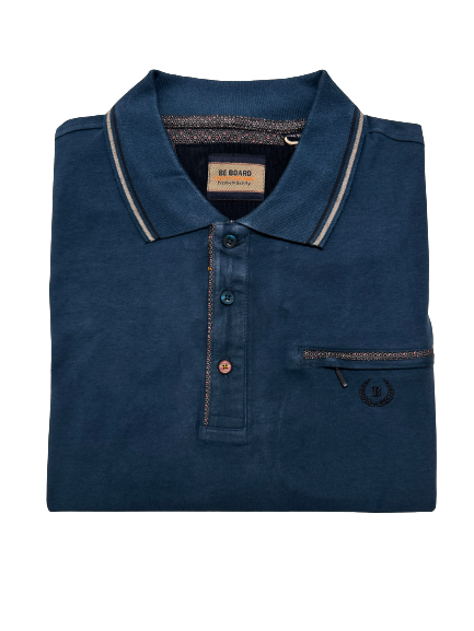 Polo Manica Lunga 33M9210 Be board - Blocco94