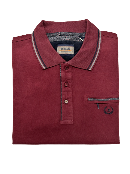 Polo Manica Lunga 33M9210 Be board - Blocco94