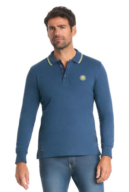 Polo Be Board Manica Lunga 41M9201C Taglie Forti