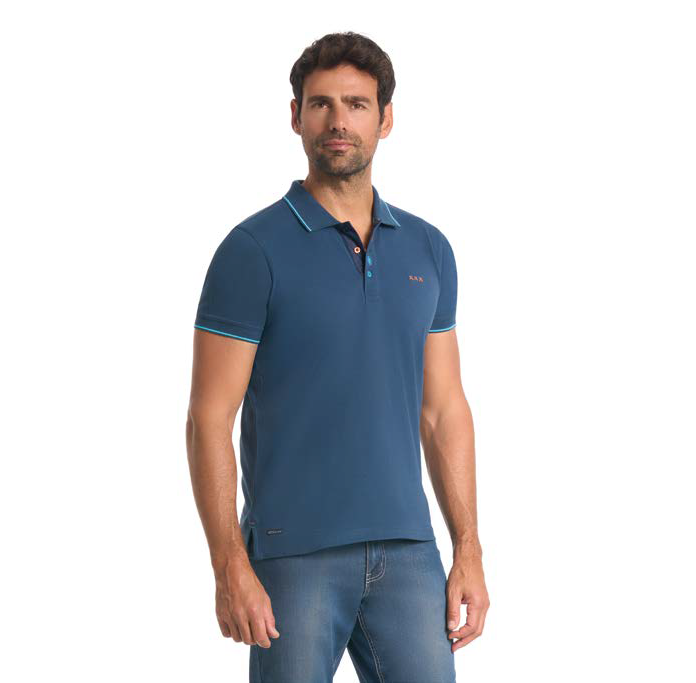 Polo Mezza Manica 42L9609C Be Board Taglie Forti