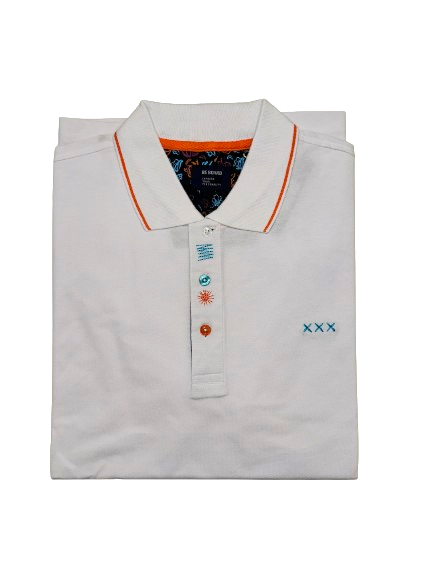 Polo Mezza Manica 42L9609C Be Board Taglie Forti