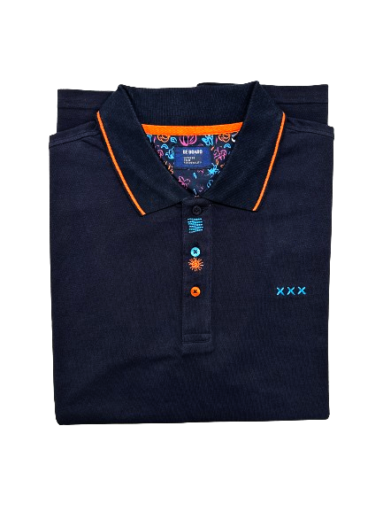 Polo Mezza Manica 42L9609C Be Board Taglie Forti