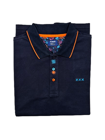 Polo Mezza Manica 42L9609C Be Board Taglie Forti