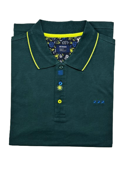 Polo Mezza Manica 42L9609C Be Board Taglie Forti