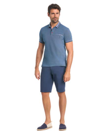 Polo Mezza Manica 42L9620C Be Board Taglie Forti