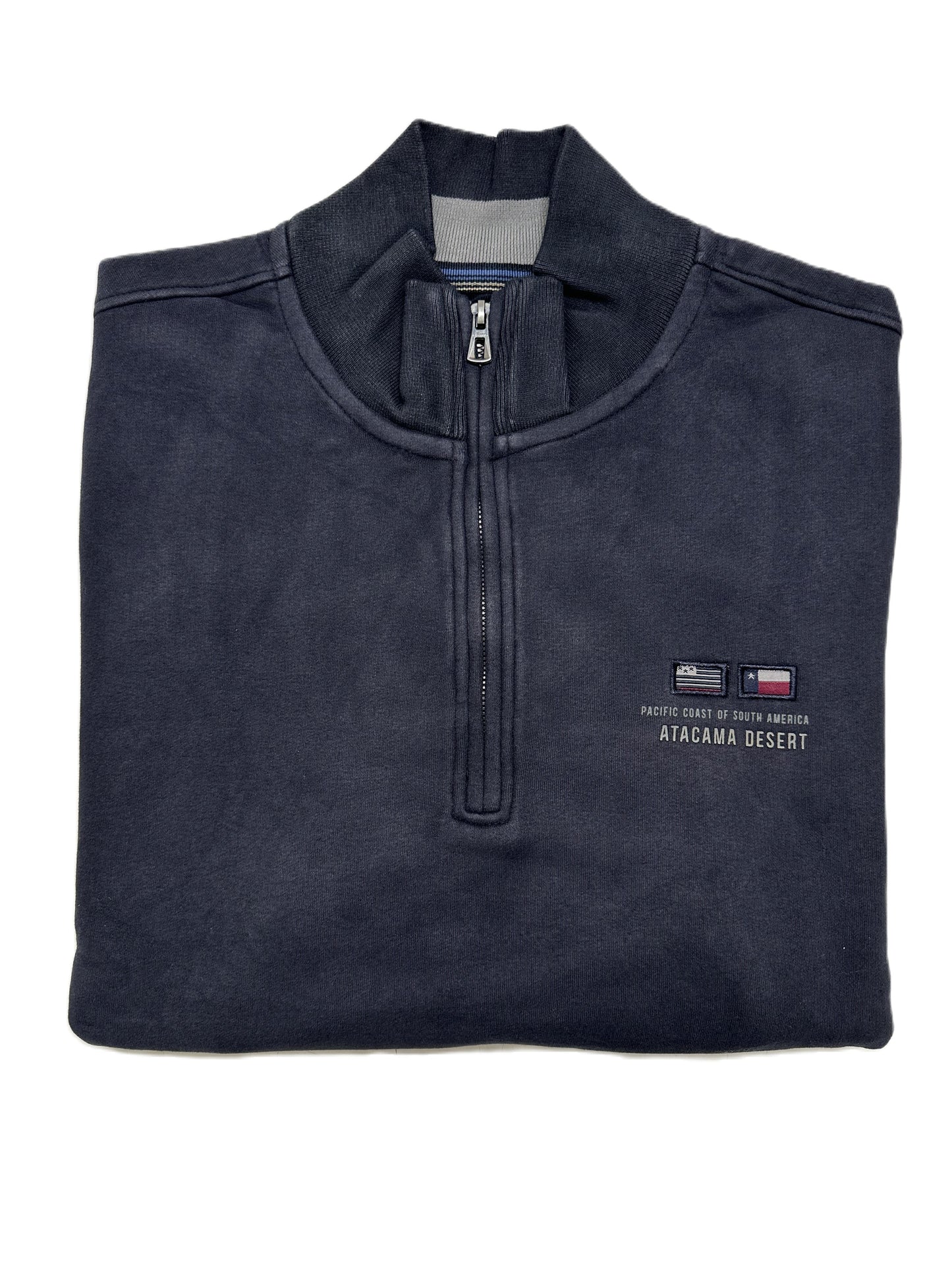 Felpa Mezza Zip 44F9306C Taglie Forti Be Board