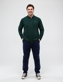 Polo Manica Lunga 51MGR48C Il Granchio Taglie Forti