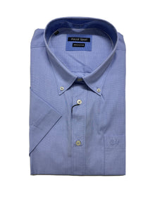 Camicia Mezza Manica Ascot Taglie Forti 52-552 Col04