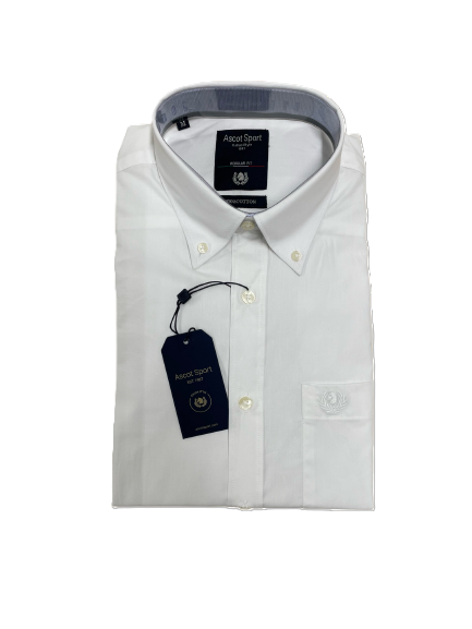 Camicia Manica Lunga Ascot Taglie Forti 92-509S Col 01