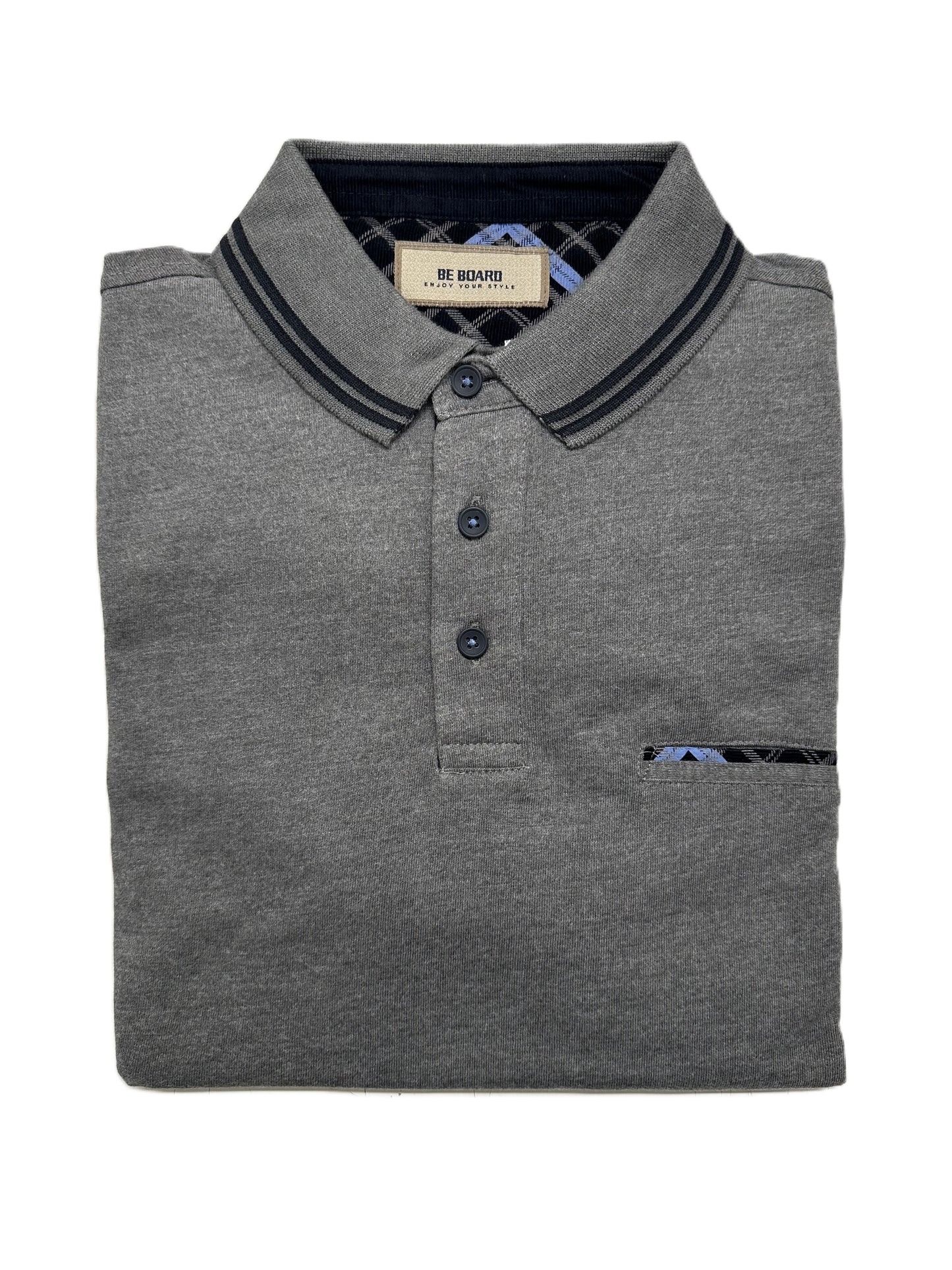 Polo Manica Lunga con Taschino 53M9209 Be board
