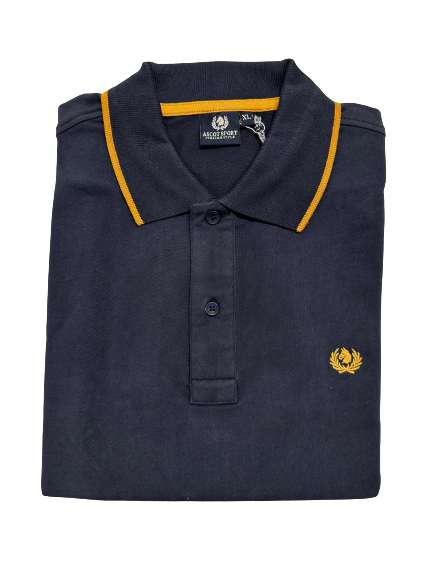Polo Manica Lunga in Caldo Cotone Ascot 15281-312 - Blocco94