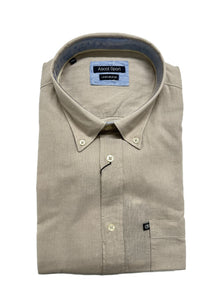 Camicia Manica Lunga in Misto Lino Ascot Taglie Forti 62-509 col 09