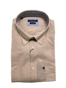 Camicia Mezza Manica Misto Lino Ascot Taglie Forti 62-559 Col 09