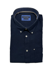 Camicia Manica Lunga in Misto Lino Ascot Taglie Forti 62-509 col 60