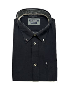 Camicia Manica Lunga in misto lino Ascot 62-209 Colore 92