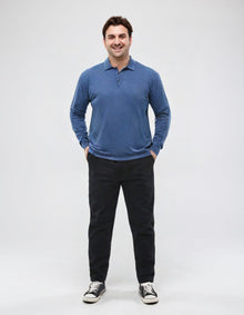 Polo Manica Lunga SC62602 Vele dei Mari Taglie Forti