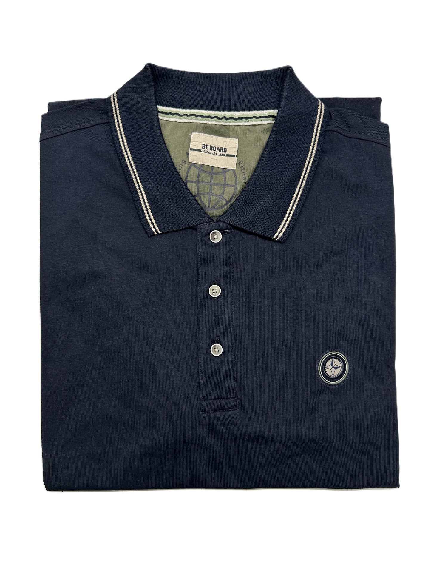Polo Mezza Manica 62L9628C Be Board Taglie Forti