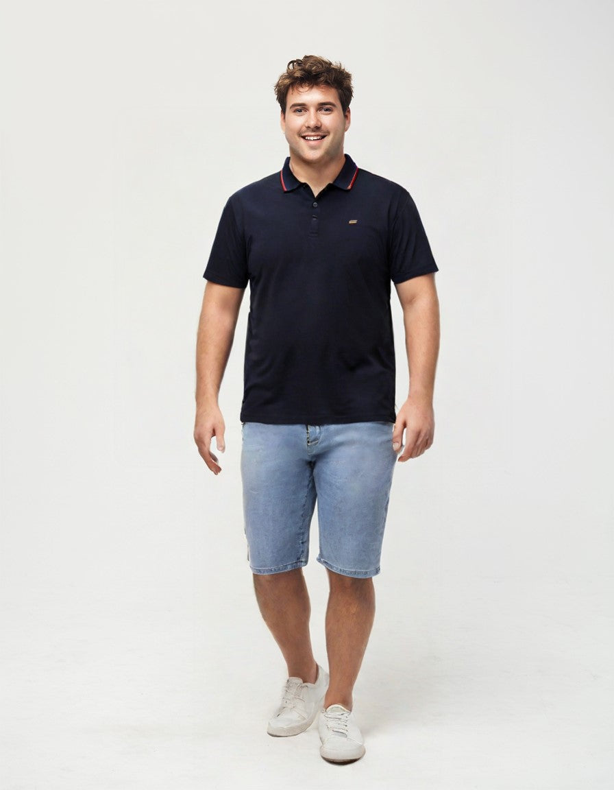 Polo Mezza Manica 62LGR52C Il Granchio Taglie Forti
