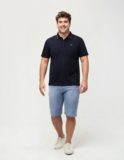 Polo Mezza Manica 62LGR52C Il Granchio Taglie Forti