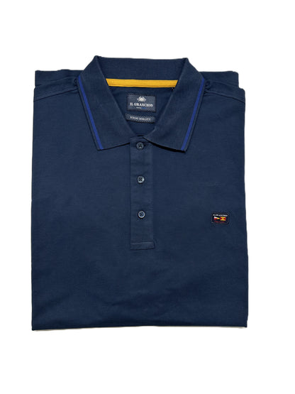 Polo Mezza Manica 62LGR52C Il Granchio Taglie Forti
