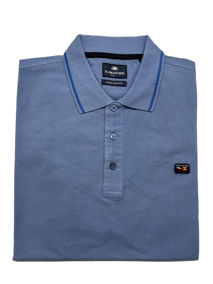Polo Mezza Manica 62LGR52C Il Granchio Taglie Forti