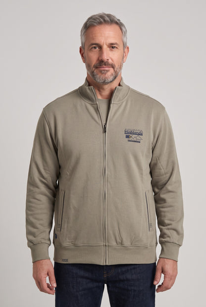 Sweatshirt Halb-Zip 54F9304C Große Größen Be Board