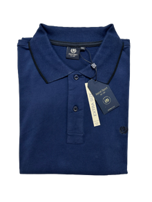 Polo Langarm Warme Baumwolle Übergrößen Ascot 15681-517 Tupfer 65