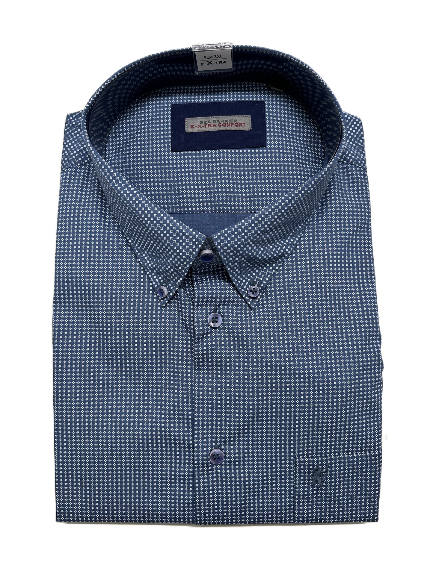 Camicia Mezza Manica Rettore Sea Barrier Taglie Forti