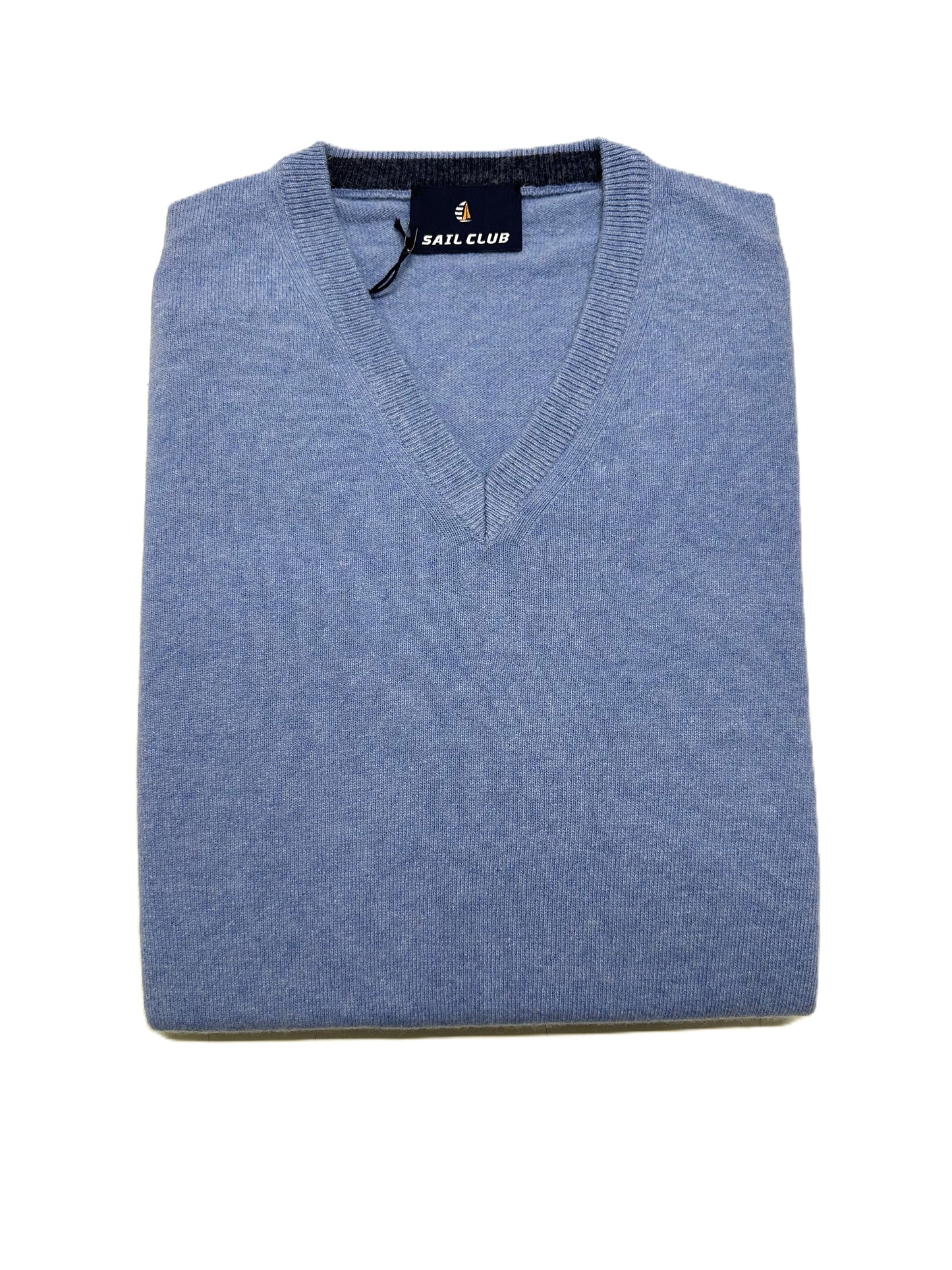Maglia Scollo a V U7201 Misto Cashmere Vele dei Mari