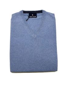 Maglia Scollo a V U7201 Misto Cashmere Vele dei Mari