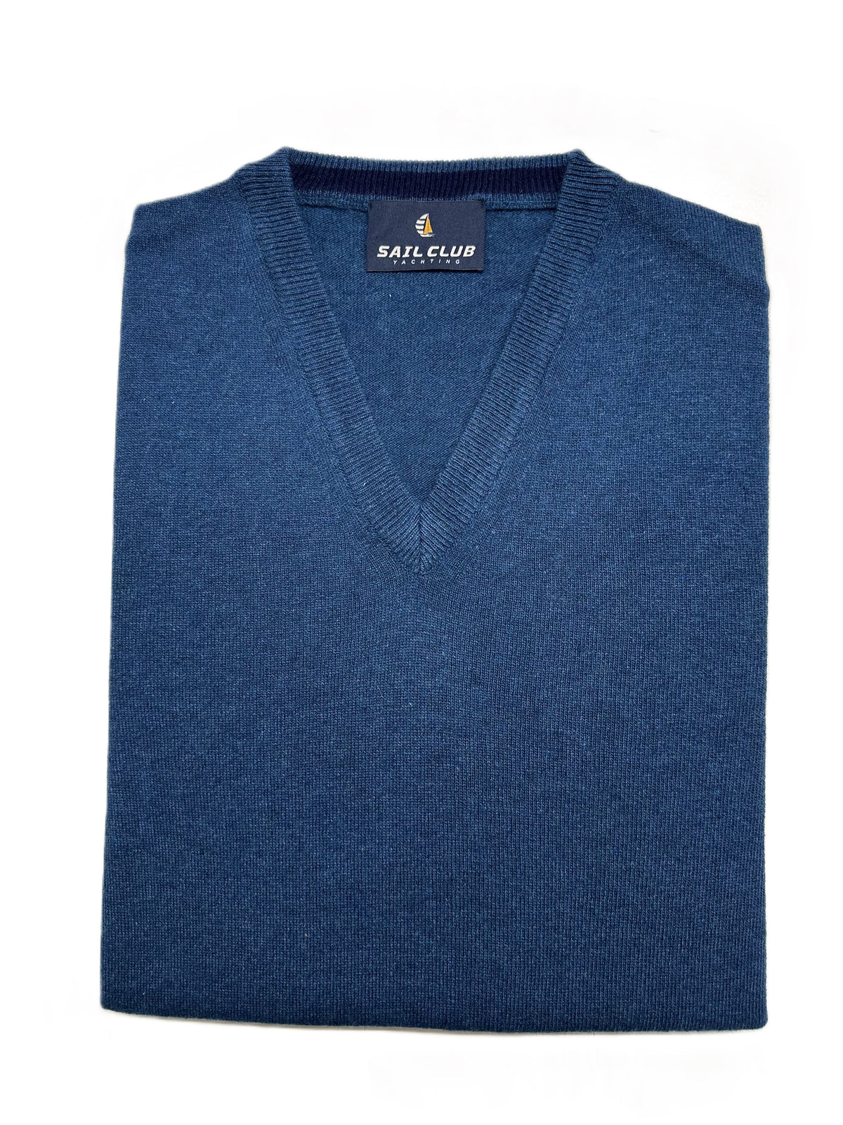 Maglia Scollo a V U7201 Misto Cashmere Vele dei Mari