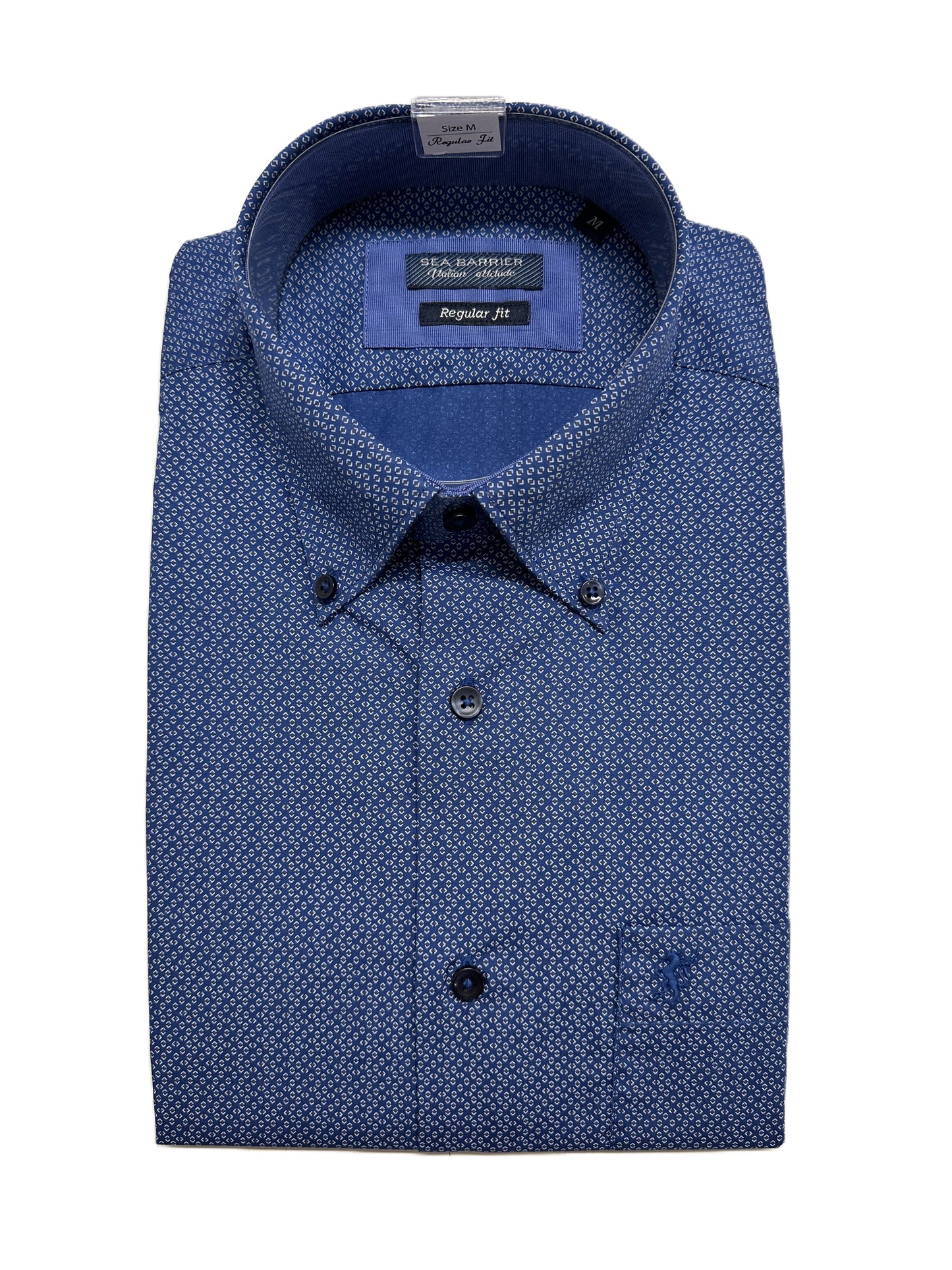 Camicia Rettore Manica Lunga Sea Barrier Colore 736