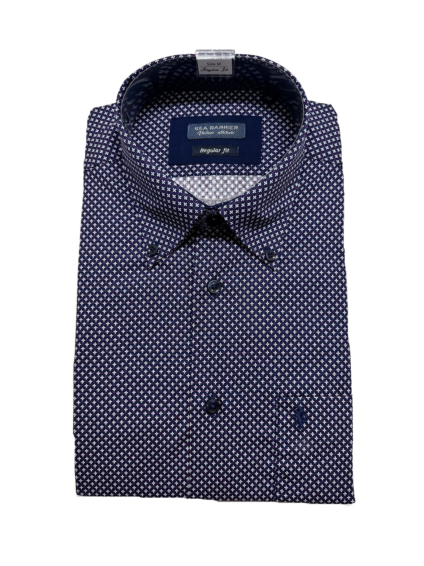 Camicia Rettore Manica Lunga Sea Barrier Colore 748