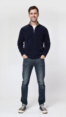 Maglia Mezza Zip U7661 Vele dei Mari