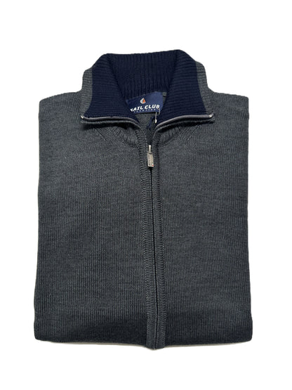 Maglia Zip Lunga U7662 Vele dei Mari