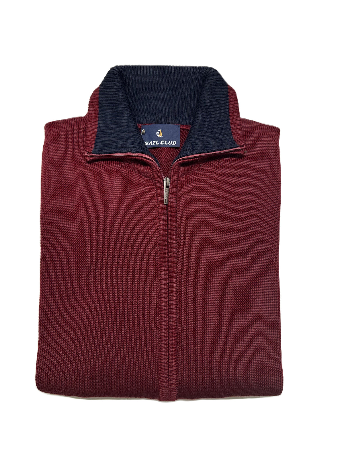 Herren Pullover U7662 OVER mit Reißverschluss Große Größen Sail Club by Vele dei Mari