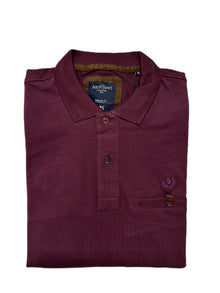 Polo Manica Lunga Ascot con Taschino 81-318 Vinaccia 43
