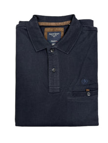 Polo Manica Lunga Ascot con Taschino 81-318 Blu 61