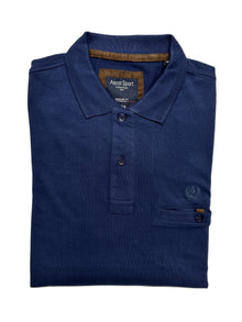 Polo Manica Lunga Ascot con Taschino 81-318 Tampone 65